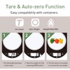 Digital Kitchen Scales Electronic Food Scales with Bowl Liquids in