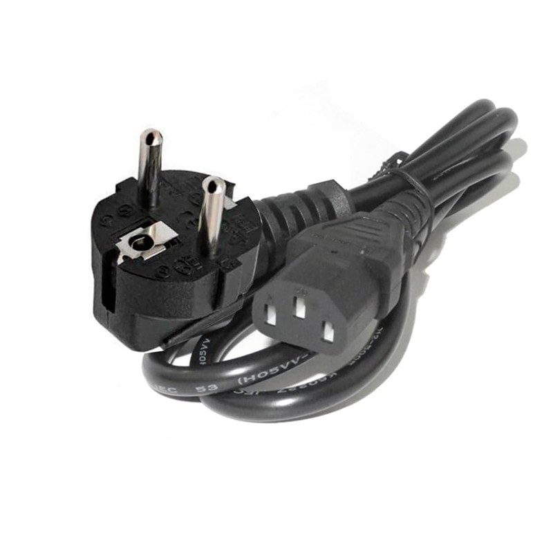 Q43C IEC Cable 1.2m - Universal Power Cord 3 Pin