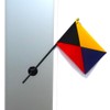 TOSPA Mini Z Flag, 1 Stand Set, Flag Size 3.9