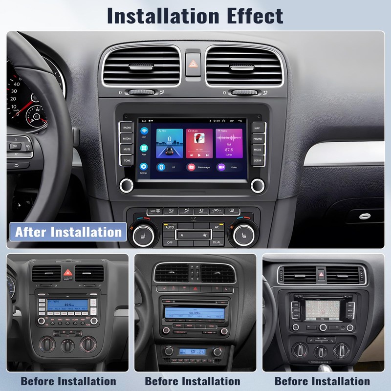 Android Car Stereo for VW Volkswagen Seat Golf Passat Jetta