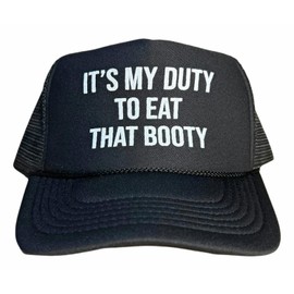 All Trucker Black Hats, Black, Medium-X-Large