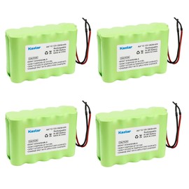 Kastar 4-Pack AA 12V 2000mAh (10xAA) Ni-MH Battery Pack with Two Wires Lead for DIY