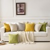Aisybaklyn Yellow Sofa Cushion Cover, 40 x 40 cm, Corduroy