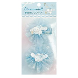 Unic Sanrio Character Dressing Up Clip, Cinnamon Roll, Approx. W 2.4 x H 2.4 x D 0.6 inches (60 x 60 x 15 mm), SR-0101CR