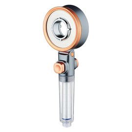 ZONADA Shower Head Filter Filtered Water Shower 3 Modes Double-Sided Beauty Skin One-Button Stop Bathroom Shower Head Chlorination Removal Pressure Nozzle