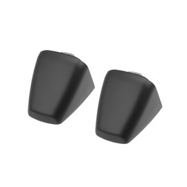 A ABSOPRO 2 Pcs Door Handle Cap Cover Compatible for Hummer H3 2006-2010, Durable Plastic Black Door Trim Cover Item Replacement