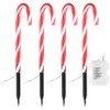 LED Walking Stick Lamp Ground Spike Lamp Christmas Decoration for