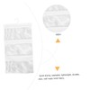 Outanaya Bathroom Organizer Bag Wet Bag Shower Organiser 6 Pockets