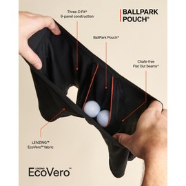 SAXX Underwear Co. Men's Underwear with Pouch Core Performance Mesh Boxer Brief Fly 3Pk, Black/Peak Blue, Large