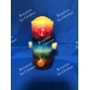 7 Mecha Vela 7 potencia colores 7 Wick Candle religion