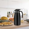 68oz Coffee Carafe Airpot Insulated Coffee Thermos Urn Stainless Steel
