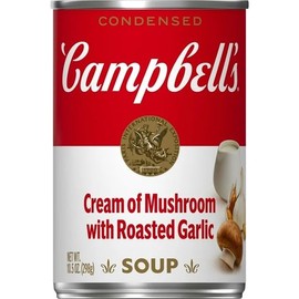 Cream of Mushroom Condensed Soup with Roasted Garlic, 10.5 oz Cans (Pack of 6)