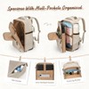 GOLF SUPAGS Rolling Backpack for Women 17 Inch Convertible Travel