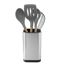 Stainless Steel Kitchen Utensil Holder Caddy,4L X 4W X 6.7H
