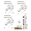 CUESOUL ROST Integrated Dart Shaft and Flights Standard Shape, Set