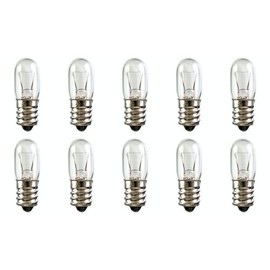 CEC Industries #4T4-24V-1 3/8 Bulbs, 24 V, 4 W, E12 Base, T-4 shape (Box of 10)