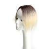 10" Clip in Bangs Hand-tied Base, 360° Clip In Hair