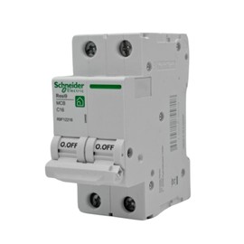 RASMACOR Circuit Breaker Switch 2P 16A RESI9 Rasmacor R9F12216 Curve C Frequency 50/60 Hz UNE/EN 60898-1 CE Standard 16 Amp Automatic 2-Pin Automatic Switch