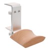 LABRIMP Wooden Headphone Stand Hanger Sturdy Solid Wood Earphone Holder