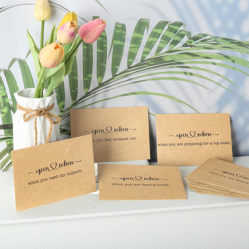 TrinhGuo 20 PCS Open When Envelopes Open When Envelopes for