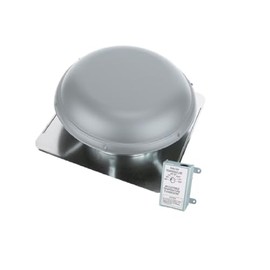 AIR Vent 53833 Roof Mounted Power Attic Ventilator, Gray
