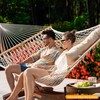 Lazy Daze 13 Ft Double Handwoven Polyester Rope Hammock with