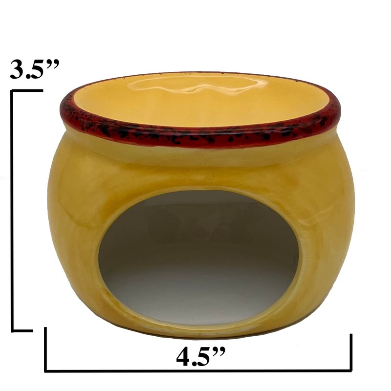 ACK Tuscany Sonoma Grape Scouring Brillo Pad Holder, Ceramic Hand
