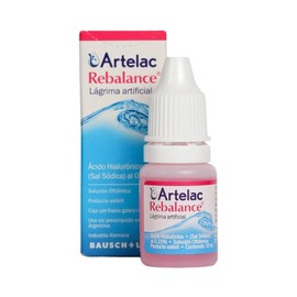 Artelac Artelac Rebalance Sol 10ml, Pack of 1 | Ácido Hialurónico 0.15% | 10 mL