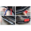 Vmingo Lip Samurai Universal Facia Faldon Flexible Estribo Spoiler (Fibra