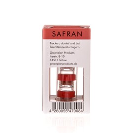Saffron Powder Real Saffron Ground Powder in Capsules 4 x 0.25 g (1 gram) 1 g ISO Cat. I of Greenplan Products