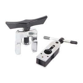 2PCs Flaring Tool Kit Tube Expander Hardware Accessory Alloy Steel Silver for Air Conditioners