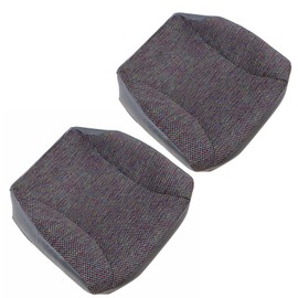 FZJDSD 2PCS Mist Gray Driver & Passenger Side Bottom Replacement Cloth Seat Covers Compatible with Dodge Ram 1500 2500 3500 1998 1999 2000 2001 2002