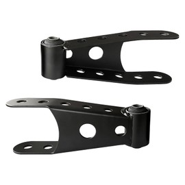 Suspension Kit rear Lowering Shackle: Compatible with 1988-1998 Chevy & GMC C1500/C2500 1988-2018 Silverado Sierra 1500 Replaces # 6400 2PCS