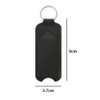 luzen 4Pcs PU Leather Lipstick Lip Balm Case Holder Portable