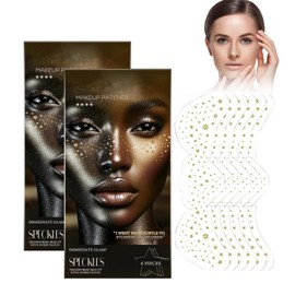 12 Stück Sommersprossen Tattoo Aufkleber, Temporärer Wasserfester Sommersprossen-Aufkleber Fake Freckles Patch Sommersprossen Tattoo Freckles Makeup Aufkleber, Perfekt Für Make-Up-Partys Im Urlaub (C)