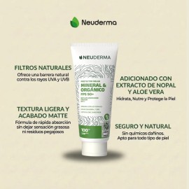 Kit Protector Solar Derma100 Mineral Fps50 100ml