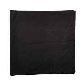 The largest selection Solid Bandana Solid Bandana 21.3 x 21.3 inches (54 x 54 cm), Regular Size, Black