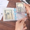 2Pcs Mini Money Saving Binder, 1000 Envelopes Saving Money Cash