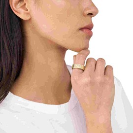 Diesel 32024632 Men's Ring Stainless Steel, One size, Stainless Steel, No Gemstone