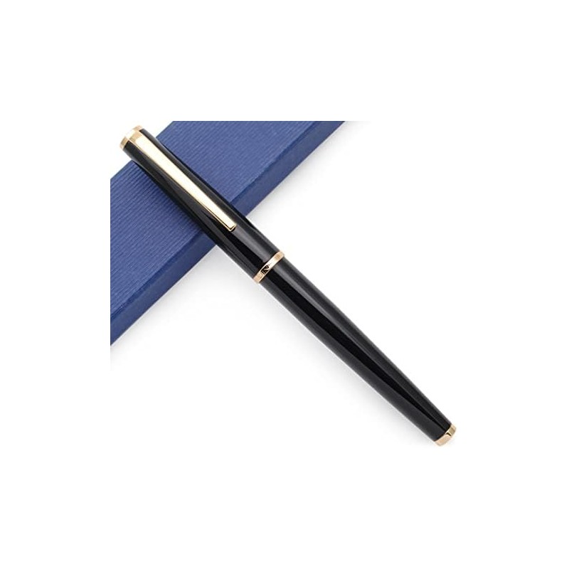 JINHAO 95 Series - Pluma estilográfica de metal (negro con