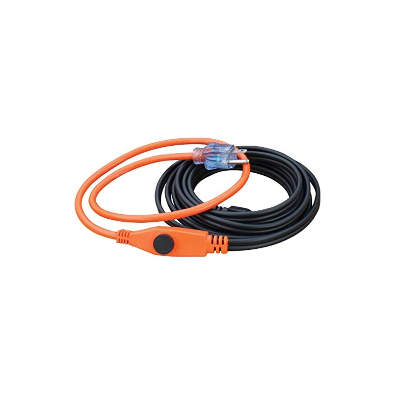 Clear Power Water Pipe Heating Cable - 18ft |Indoor, 126