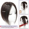 SIVOTATO Hair Toppers for Women 10 Inch No Bangs Hairline