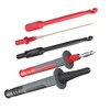Goupchn 25PCS Silicone Multimeter Test Leads Kit with Replaceable Wire