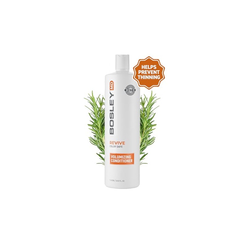 Bosley Bos Revive Volumizing Conditioner for Color Treated Hair, 33.8