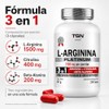 Arginina Platinum 2100mg Por Porción Citrulina Beta Alanina Pre Workout