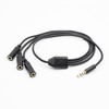 Xilaghy 3.5mm Headphone Splitter 1 to 3-Ways 3.5mm (1/8") TRRS