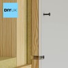 DIYUK Premium Black Wood Screws Length: 25mm (Pack of: 50)