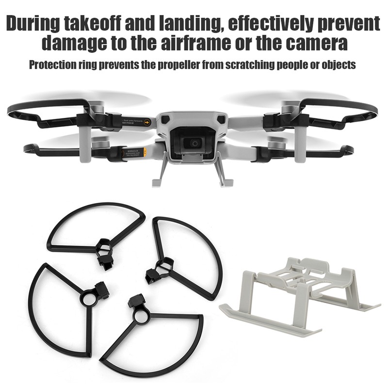 RC Extended Height Stand Propeller Protection Ring Set Fit for