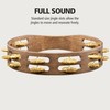 Meinl Percussion Traditional Wood Tambourine - 2-reihiges Tamburin - Durchmesser