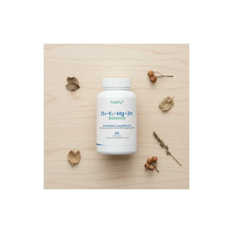 Vitamina Magnesio Zinc Healy Cápsulas Salud Ósea